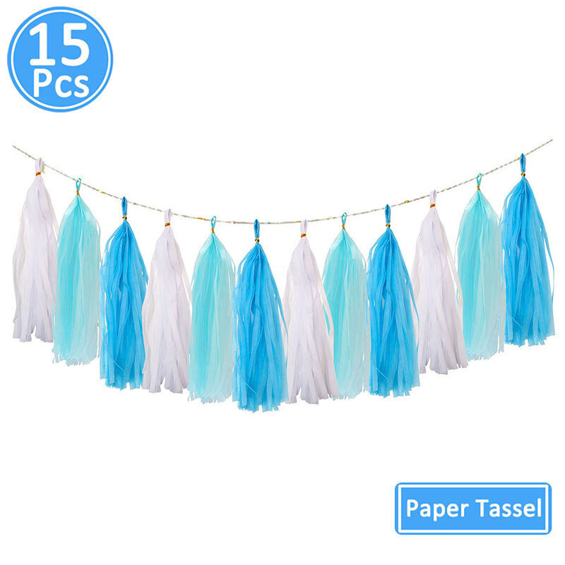 Hyvää syntymäpäivää Paperibanneri Rose Gold Tupsu Garland Party-blue hinta ja tiedot | Hauskat juhlapelit ja -tuotteet | hobbyhall.fi