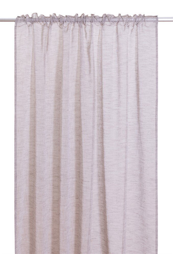 MogiHome Thea -sivuverho, vaaleanruskea, 2 x 40 X 240 cm hinta ja tiedot | Verhot | hobbyhall.fi