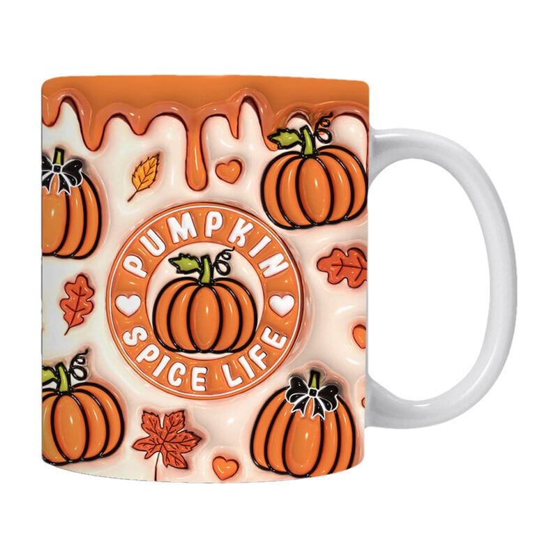 Pumpkin Spice Kinda Girl Syksy Syksy Emali Muki Kahvikupit Happy Halloween Thanksgiving Sisustus Kiitos lahja hinta ja tiedot | Hauskat juhlapelit ja -tuotteet | hobbyhall.fi