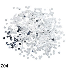 15g 6mm ruusukulta glitter konfetti pyöreä hääkonfetti For-Z04 hopea hinta ja tiedot | Hauskat juhlapelit ja -tuotteet | hobbyhall.fi