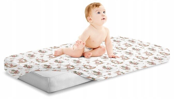 Babymam lasten lakana kuminauhalla, 120x60 cm hinta ja tiedot | Vuodevaatteet lapsille | hobbyhall.fi