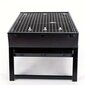 Kannettava taitettava BBQ-grilli, 35x27x20 cm, musta hinta ja tiedot | Grillit | hobbyhall.fi