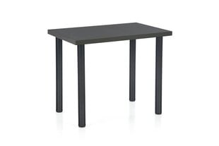 Halmar Modex 2 90 -ruokapöytä, tummanharmaa/musta hinta ja tiedot | Ruokapöydät | hobbyhall.fi