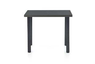 Halmar Modex 2 90 -ruokapöytä, tummanharmaa/musta hinta ja tiedot | Ruokapöydät | hobbyhall.fi