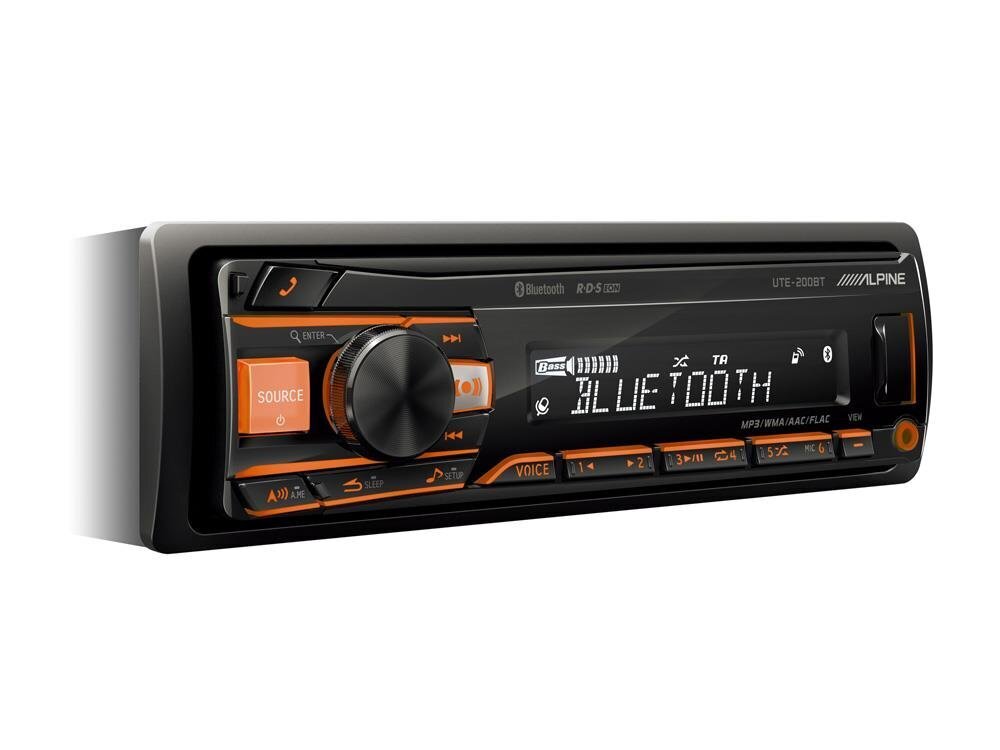 Autoradio Alpine UTE-200BT hinta ja tiedot | Autoradiot, multimedia | hobbyhall.fi