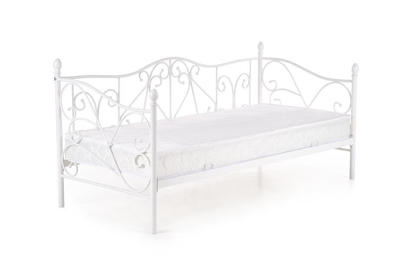 Sänky Sumatra 90x200 cm, valkoinen hinta ja tiedot | Sängyt | hobbyhall.fi