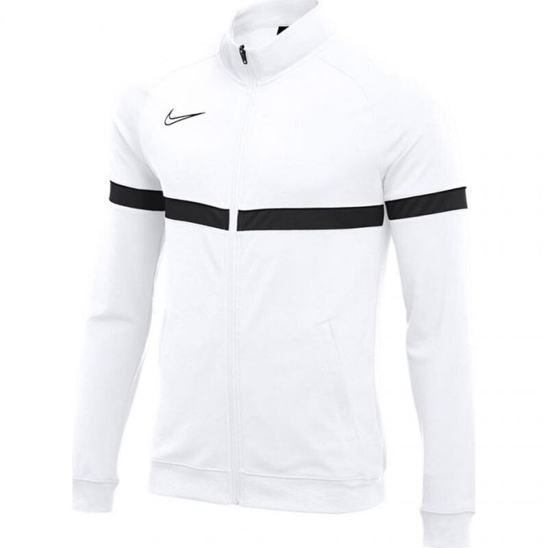 Miesten neule Nike Dri-FIT Academy 21 Knit Track M CW6113 100, valkoinen hinta ja tiedot | Miesten puserot ja hupparit | hobbyhall.fi