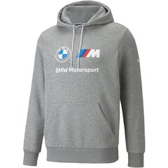 Bmw mms ess fleece huppari puma miehet grey 53225003 hinta ja tiedot | Miesten puserot ja hupparit | hobbyhall.fi