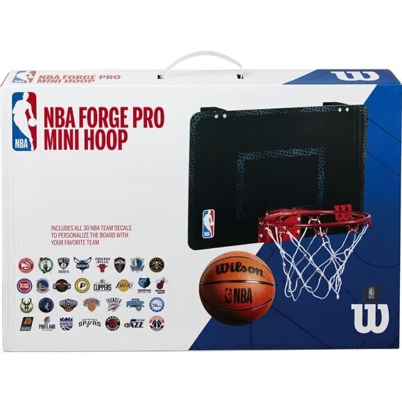 Koripallolauta Wilson NBA Forge, 28x23 cm hinta ja tiedot | Koripallokorit | hobbyhall.fi