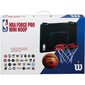 Koripallolauta Wilson NBA Forge, 28x23 cm hinta ja tiedot | Koripallokorit | hobbyhall.fi