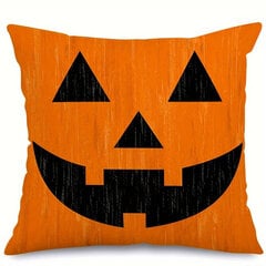 1 kpl Halloween koristeellinen tyynynpäällinen, Halloween hauska ilme tyynynpäällinen, sopii juhlakodin sisustukseen hinta ja tiedot | Hauskat juhlapelit ja -tuotteet | hobbyhall.fi