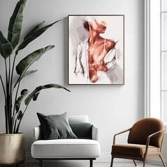 Maalaa oma mestariteos kehykselle Oh Art!, Tyttö paidassa 40x50 cm hinta ja tiedot | Maalaa numeroiden mukaan | hobbyhall.fi