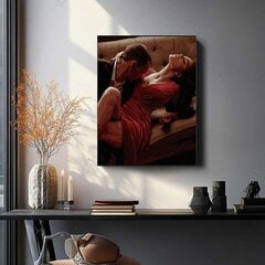 Maalaa oma mestariteos kehykselle Oh Art!, Rakastunut sohvalla 40x50 cm hinta ja tiedot | Maalaa numeroiden mukaan | hobbyhall.fi