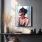 Maalaa oma mestariteos kehykselle Oh Art!, Tyttö naamarissa 40x50 cm hinta ja tiedot | Maalaa numeroiden mukaan | hobbyhall.fi