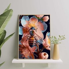 Maalaa oma mestariteos kehykselle Oh Art!, Tyttö ja taikakellot 40x50 cm hinta ja tiedot | Maalaa numeroiden mukaan | hobbyhall.fi