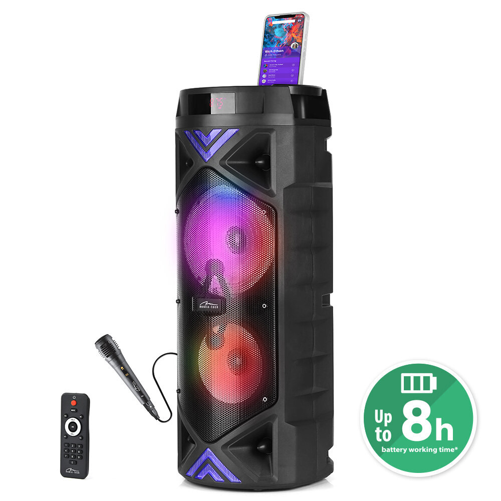 Kannettava Bluetooth-kaiutin Media-Tech Funbox KEG PRO MT3182 hinta ja tiedot | Kaiuttimet | hobbyhall.fi