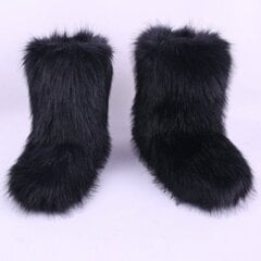 (40-A3)Uusi muoti Fox Fur Nainen Lumisaappaat Rainbow monivärinen Lady Talvisaappaat Lämpimät Saappaat Naisten Saappaat Kengät Bottes de neige femmes hinta ja tiedot | Monot | hobbyhall.fi