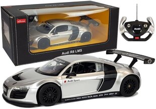 Audi R8 radio-ohjattava auto, harmaa hinta ja tiedot | Poikien lelut | hobbyhall.fi