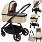 Lastenvaunut MoMi Giselle 2in1, beige hinta ja tiedot | Vaunut ja rattaat | hobbyhall.fi