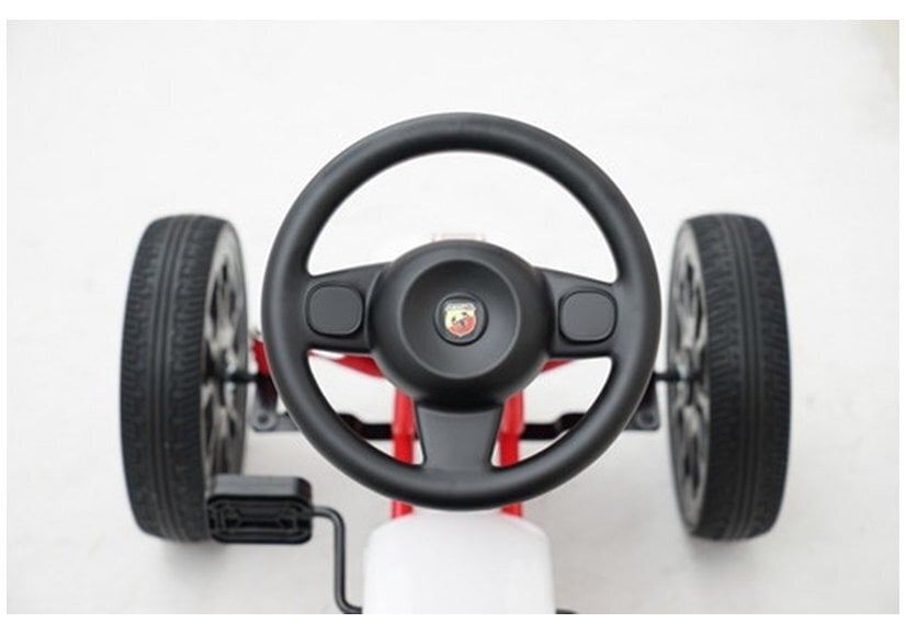 gokart abarth minikartti, valkoinen hinta ja tiedot | Poikien lelut | hobbyhall.fi