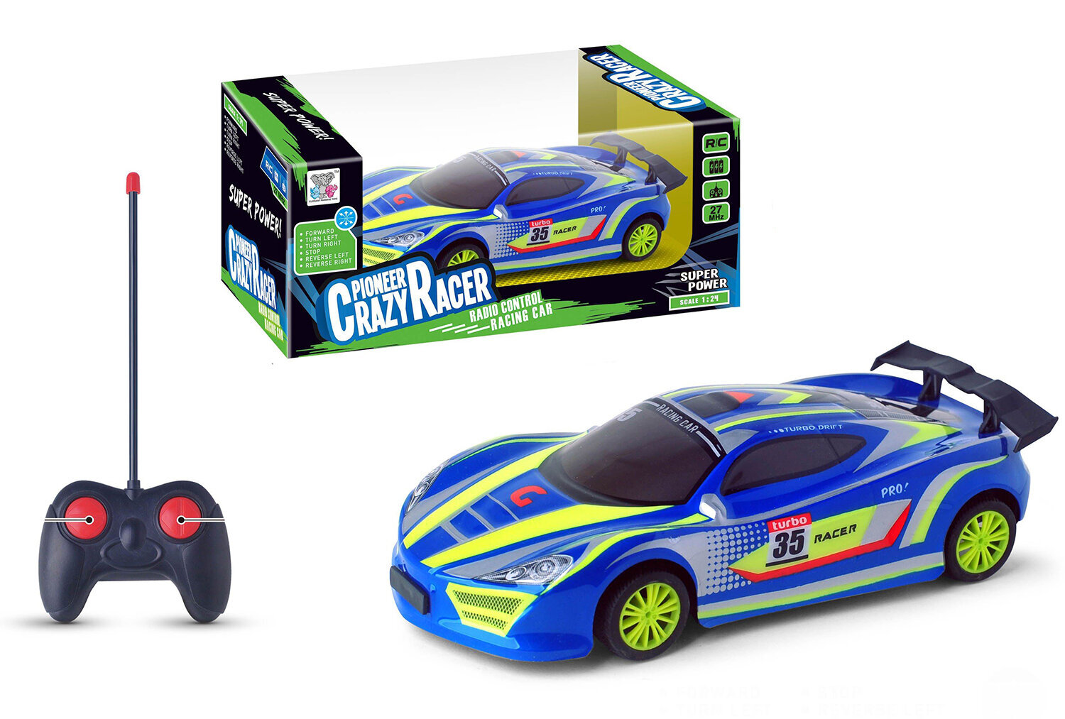 Rc urheiluauto hinta ja tiedot | Poikien lelut | hobbyhall.fi