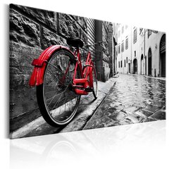 Kuva - Vintage Red Bike hinta ja tiedot | Taulut | hobbyhall.fi