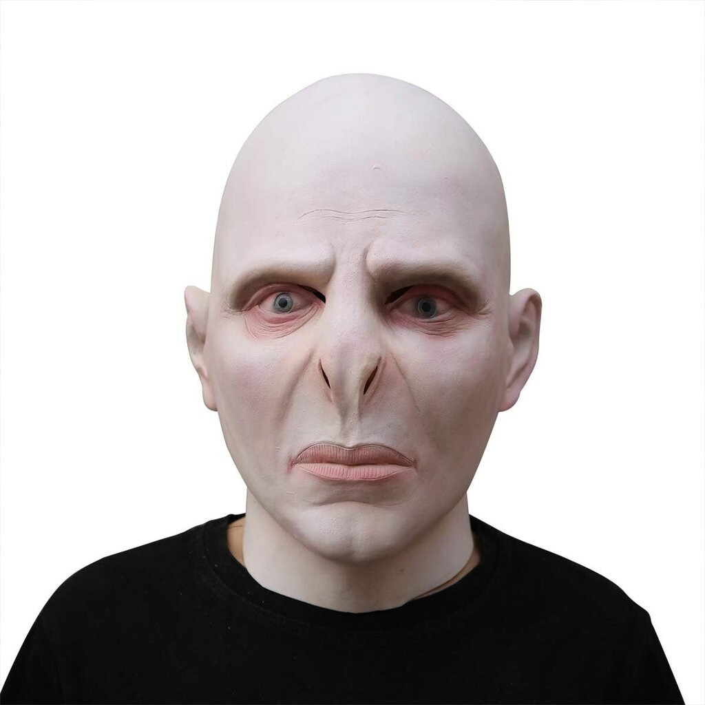 MAD Voldemort Mask Demon Scary Halloween Mask Realistinen lateksinaamio Täysnaamio Cosplay-rekvisiitta aikuisille hinta ja tiedot | Hauskat juhlapelit ja -tuotteet | hobbyhall.fi