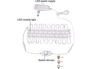 Sunrain Led peilivalo, peilivalo, Längd meikkivalo hinta ja tiedot | Peilit | hobbyhall.fi