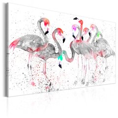 Kuva - Flamingoes Dance hinta ja tiedot | Taulut | hobbyhall.fi
