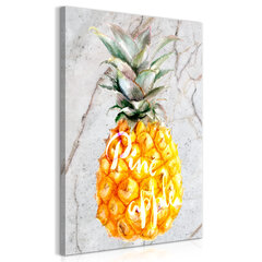 Kuva - Pineapple and Marble (1 Part) Vertical hinta ja tiedot | Taulut | hobbyhall.fi