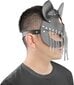 Moonlove PU nahkainen kissanaamio ketjutupsilla naisille Miesten asu Cosplay Halloween Mask Mystinen puolikasvoinen punk-naamio hinta ja tiedot | Hauskat juhlapelit ja -tuotteet | hobbyhall.fi