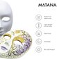 Matana - 10 valkoista jäykkää paperia, yksinkertaisia kokokasvonaamioita taiteille ja käsitöille - Unisex tee-se-itse -asu Halloween Party hinta ja tiedot | Hauskat juhlapelit ja -tuotteet | hobbyhall.fi