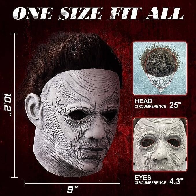 Elmodam Michael Myers Mask 1978, Scary Halloween Mask hinta ja tiedot | Naamiaisasut | hobbyhall.fi