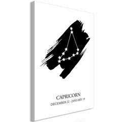 Kuva - Zodiac Signs: Capricorn (1 Part) Vertical hinta ja tiedot | Taulut | hobbyhall.fi