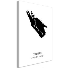 Kuva - Zodiac Signs: Taurus (1 Part) Vertical hinta ja tiedot | Taulut | hobbyhall.fi