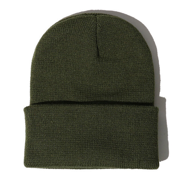 (Army Green Beanie)2024 Talvihatut naisille Uudet Pipot Neulottu Yksinkertainen Suloinen Hattu Tytöt Syksyiset Naiset Pipo Lippikset Lämpimämpi Bonnet Naisten rento lippalakki hinta ja tiedot | Naisten päähineet | hobbyhall.fi