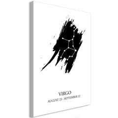 Kuva - Zodiac Signs: Virgo (1 Part) Vertical hinta ja tiedot | Taulut | hobbyhall.fi