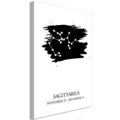 Kuva - Zodiac Signs: Sagittarius (1 Part) Vertical hinta ja tiedot | Taulut | hobbyhall.fi