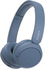 WH-CH520 langattomat kuulokkeet, SONY Bluetooth on-ear kuulokkeet mikrofonilla, sininen Uusi hinta ja tiedot | Kuulokkeet | hobbyhall.fi