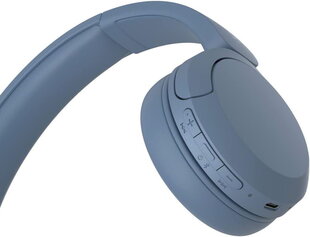 WH-CH520 langattomat kuulokkeet, SONY Bluetooth on-ear kuulokkeet mikrofonilla, sininen Uusi hinta ja tiedot | Kuulokkeet | hobbyhall.fi