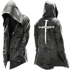 (gary-XXXL）Attack on Titan Anime Hoodies Levi Ackerman Spring Hooded hinta ja tiedot | Miesten puserot ja hupparit | hobbyhall.fi