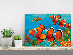 DIY kangas maalaus - Gold Fishes hinta ja tiedot | Artgeist Lapset | hobbyhall.fi