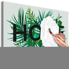 DIY kangas maalaus - Home on the Leaves hinta ja tiedot | Artgeist Lapset | hobbyhall.fi
