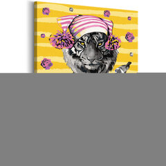 DIY kangas maalaus - Tiger in Hat hinta ja tiedot | Artgeist Lapset | hobbyhall.fi