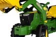 RollyFarmtrac John Deere 7310R poljintraktori etukauhalla hinta ja tiedot | Poikien lelut | hobbyhall.fi