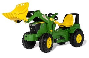 RollyFarmtrac John Deere 7310R poljintraktori etukauhalla hinta ja tiedot | Poikien lelut | hobbyhall.fi