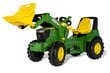 RollyFarmtrac John Deere 7310R poljintraktori etukauhalla hinta ja tiedot | Poikien lelut | hobbyhall.fi