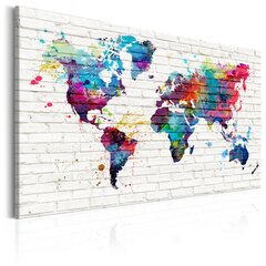 Kuva - Modern Style: Walls of the World hinta ja tiedot | Taulut | hobbyhall.fi
