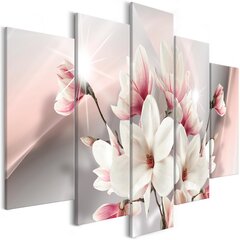 Kuva - Magnolia in Bloom (5 Parts) Wide hinta ja tiedot | Taulut | hobbyhall.fi