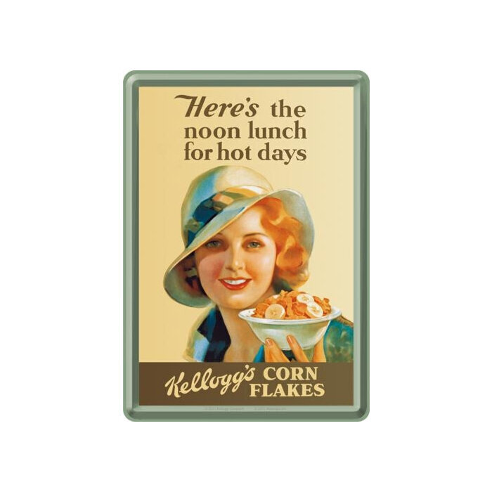 Postikortti, Kellogg´s Here´s the noon lunch for hot days hinta ja tiedot | Sisustustuotteet | hobbyhall.fi